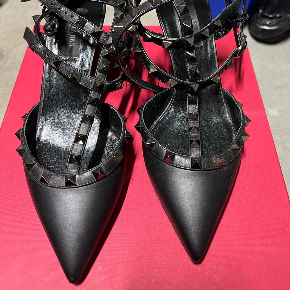 Valentino Three Straps Heels